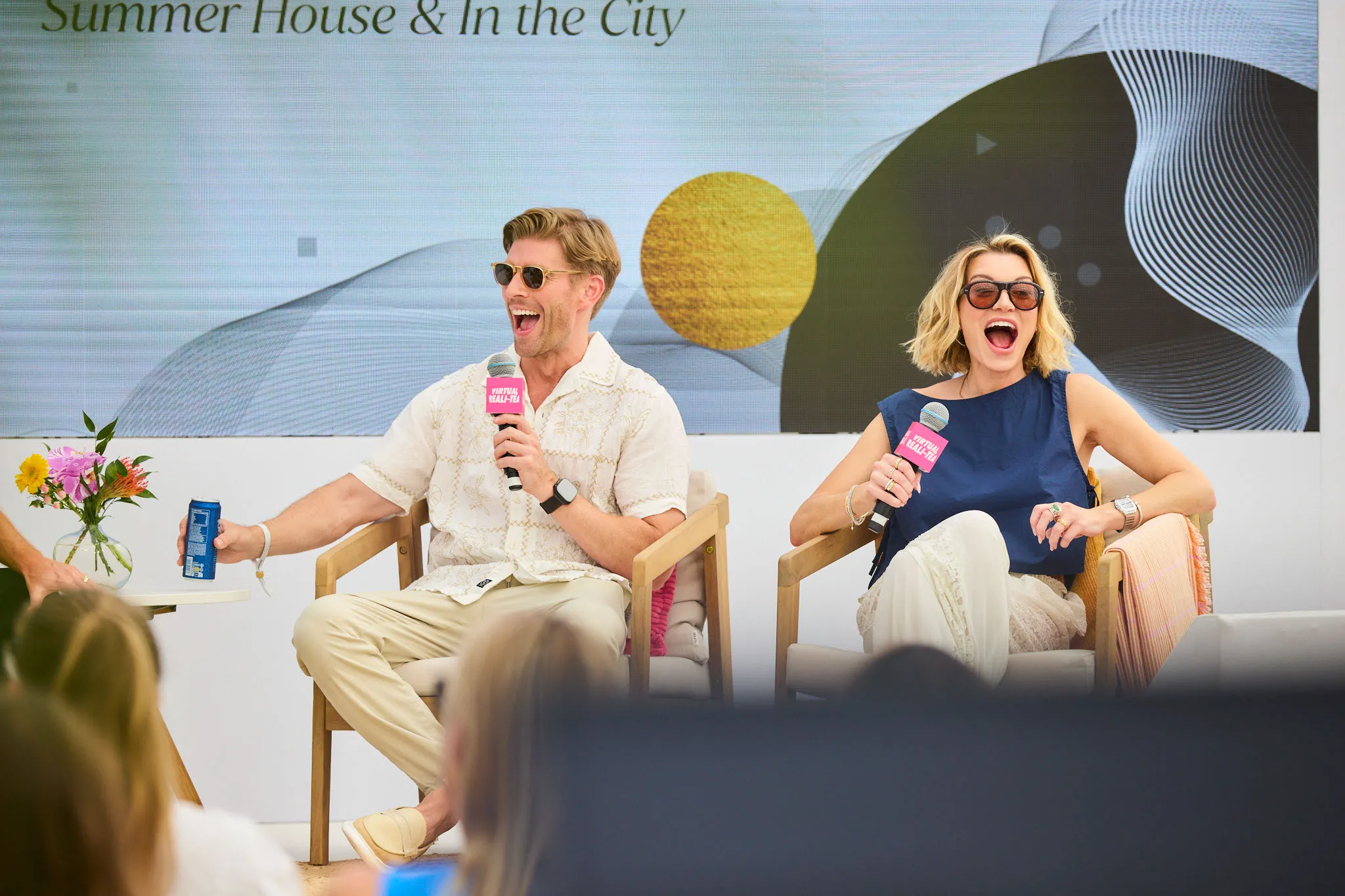 Kyle Cooke and Lindsay Hubbard at Cannes Lions