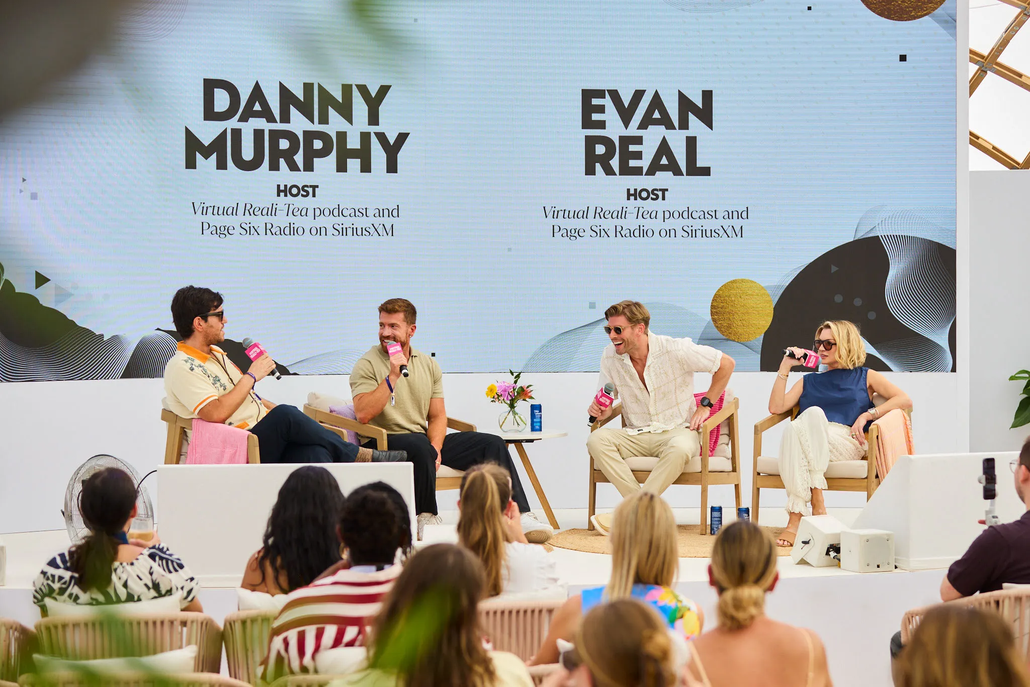 Danny Murphy, Evan Real, Kyle Cooke and Lindsay Hubbard at Cannes Lions