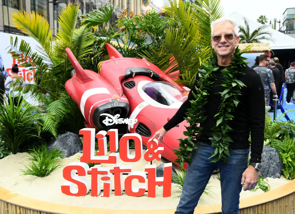 Chris Sanders attends the world premiere of Disney's Lilo & Stitch.