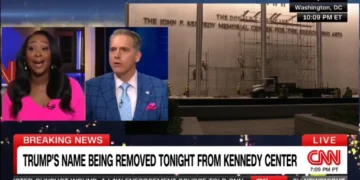 CNN anchor laughs in Scott Jennings’ face as his Trump Kennedy Center defense collapses