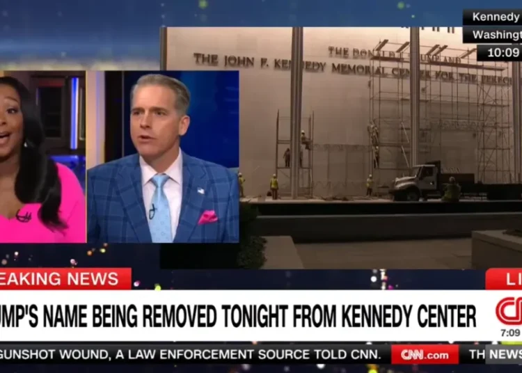 CNN anchor laughs in Scott Jennings’ face as his Trump Kennedy Center defense collapses