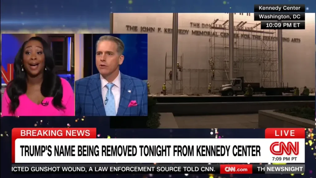 CNN anchor laughs in Scott Jennings’ face as his Trump Kennedy Center defense collapses