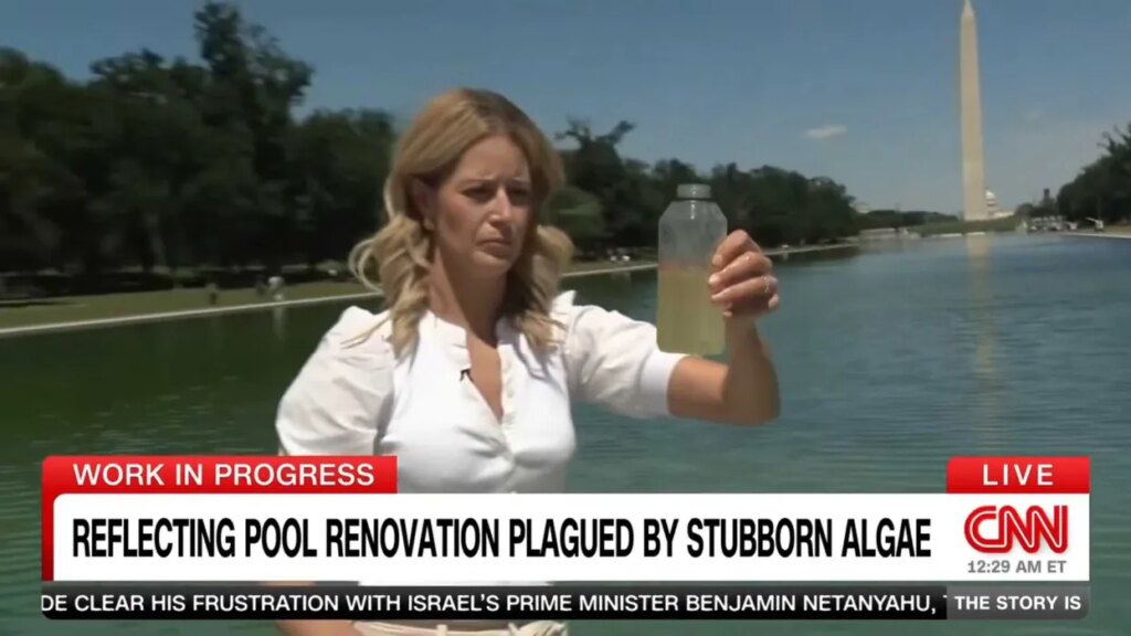 ‘Obsessed!’ MAGA goes berserk as CNN tests water in Trump’s Reflecting Pool fiasco
