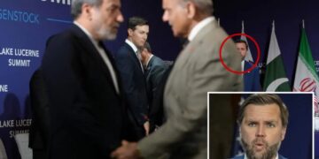 Iran brags that negotiators snubbed Vance during photo op at peace talks — here’s what the video shows