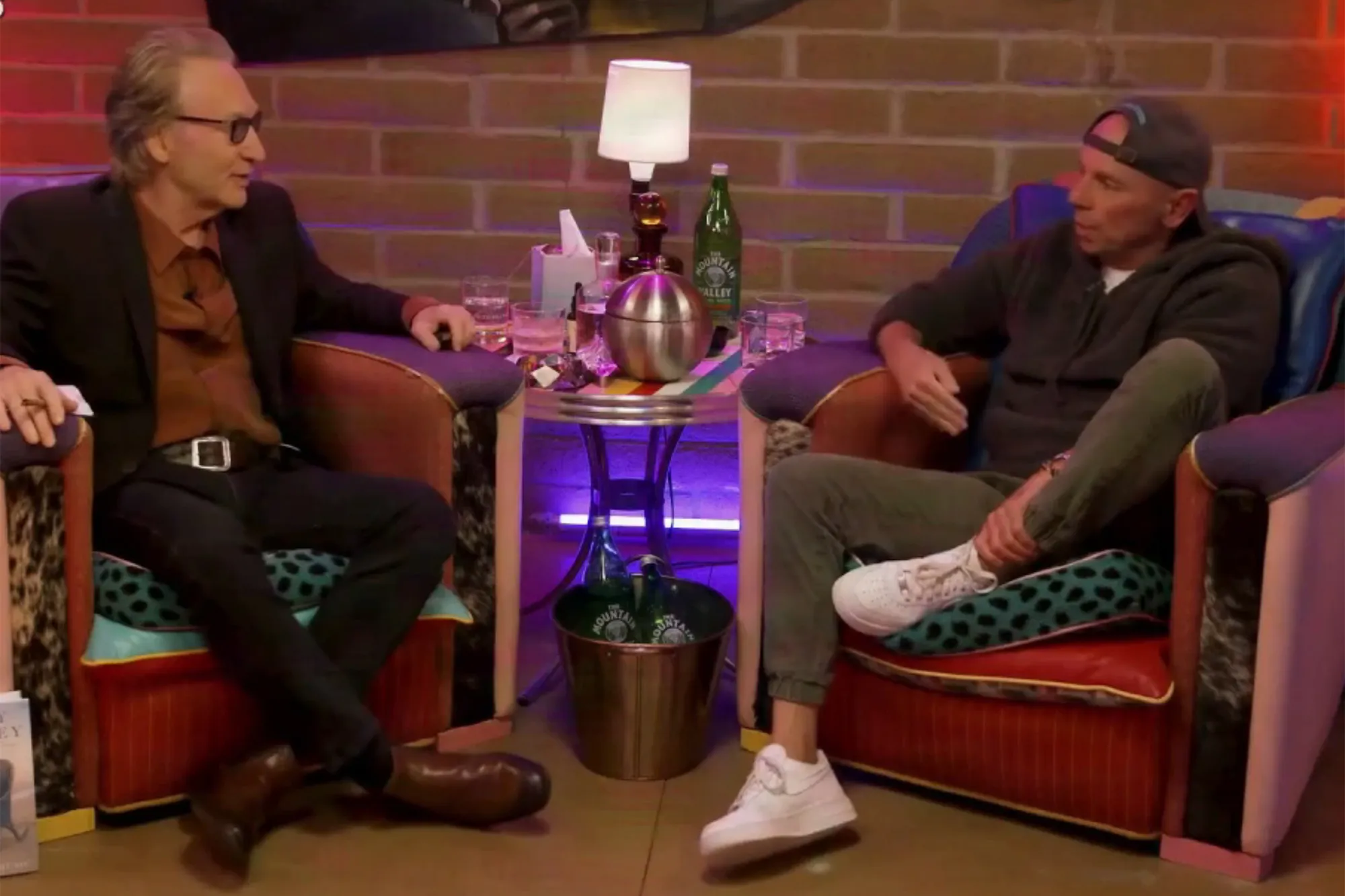 Chesney asked the host whether he is a fan of rock star Bruce Springsteen, who, like Maher, is from New Jersey.