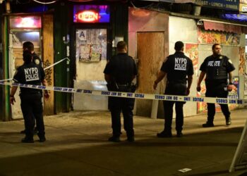 Two men fatally shot outside NYC subway station