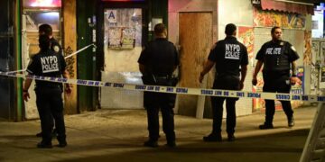 Two men fatally shot outside NYC subway station