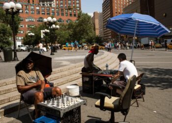 Chess player slashed at table in popular NYC park