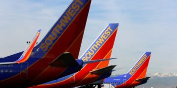 Southwest jet struck by ground equipment vehicle at Memphis airport