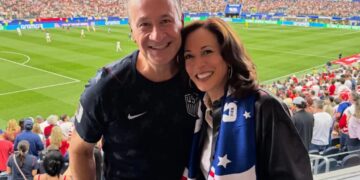 Team USA goes down 2-1 after Kamala Harris’ husband posts photo of ex-Veep at World Cup match
