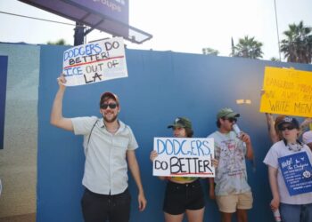 Dodgers fans didn’t buy a ticket for this