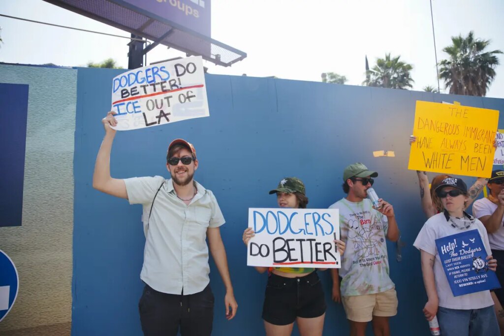 Dodgers fans didn’t buy a ticket for this