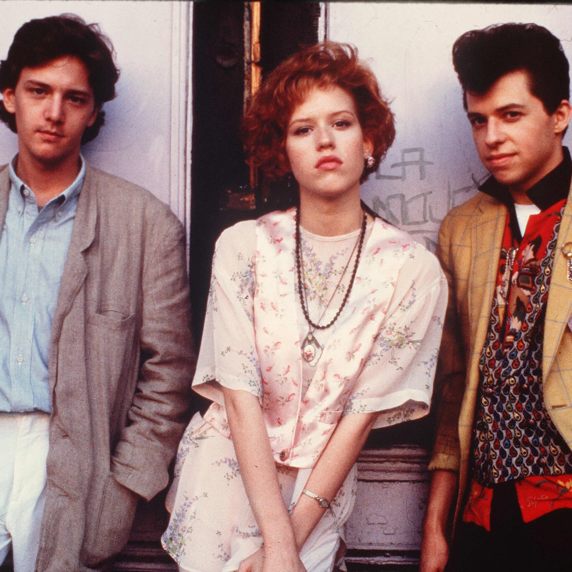 Andrew McCarthy, Molly Ringwald, Jon Cryer.