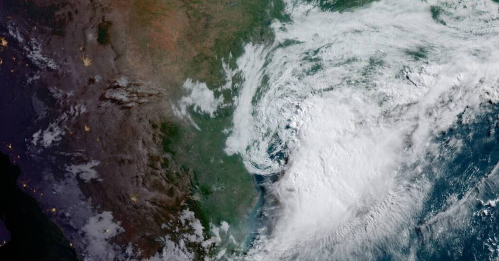 Tropical Storm Arthur Dumps Heavy Rain Along the Gulf Coast
