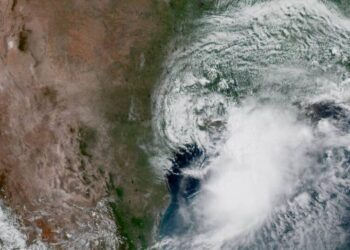 Tropical Storm Arthur Lashes the Gulf Coast with Heavy Rain as it Moves Ashore