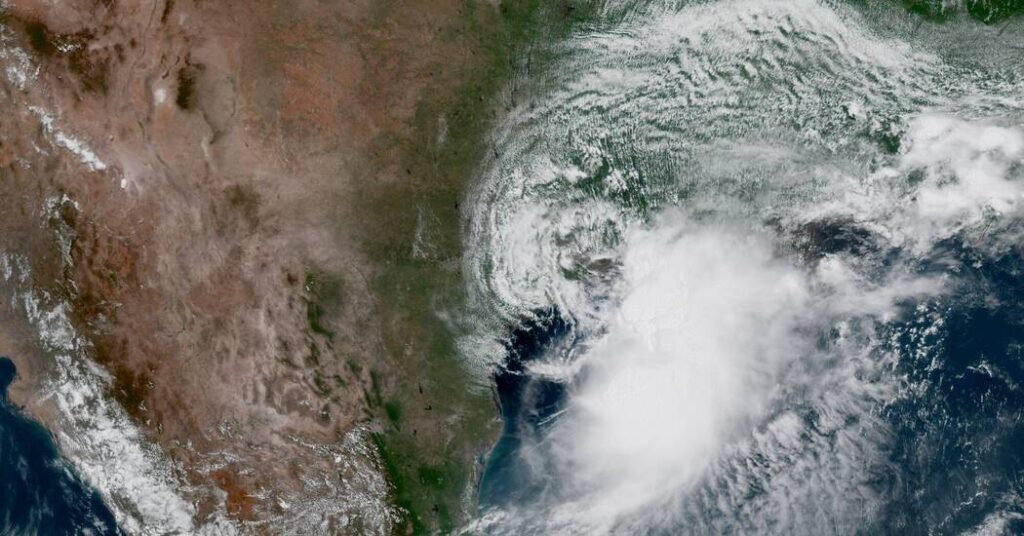 Tropical Storm Arthur Lashes the Gulf Coast with Heavy Rain as it Moves Ashore