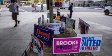 DC is about to pick new leaders. Trump is watching.
