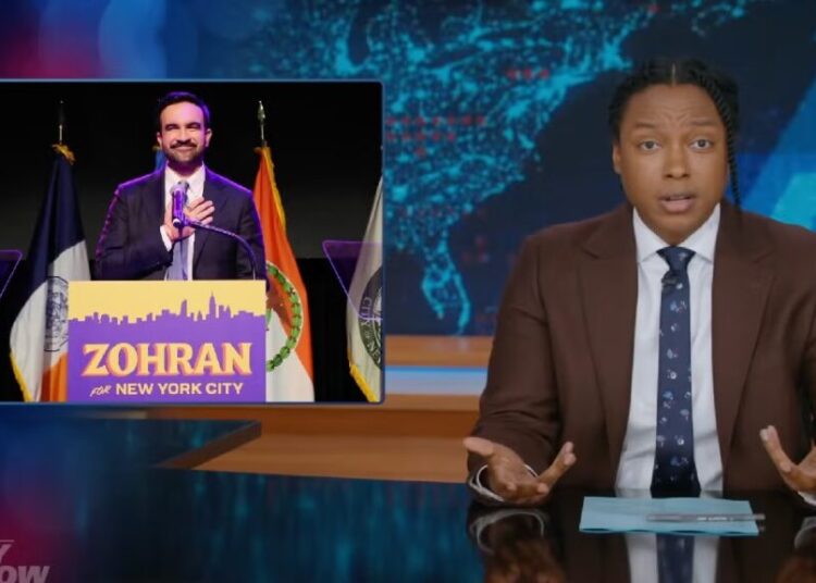 ‘The Daily Show’ Marvels at Mamdani Being ‘Kingmaker’: ‘Like If a Capitalist Made a Hospital Everybody Could Afford’