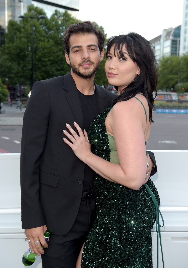 Daisy Lowe and Jordan Saul attending an event.