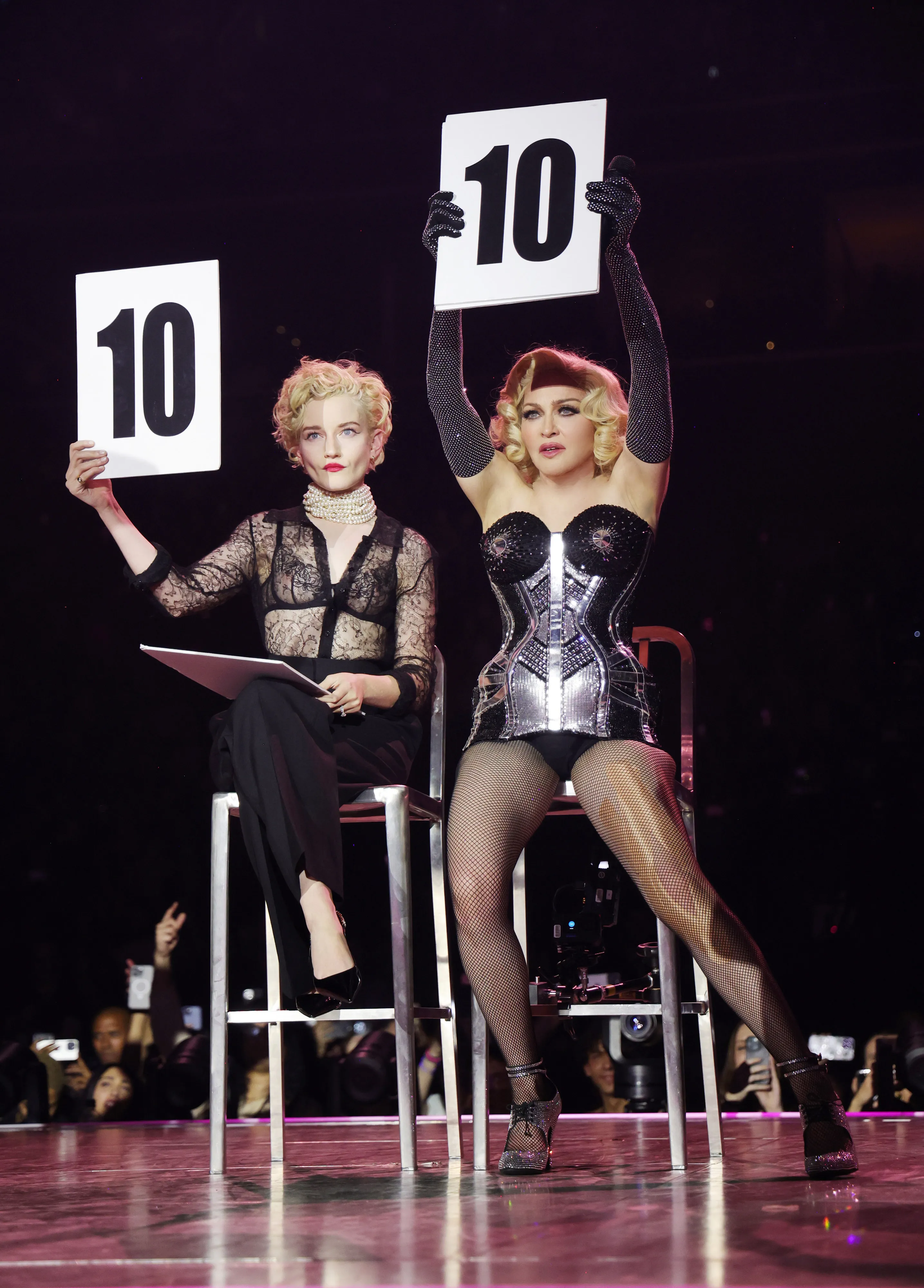 Madonna in concert.