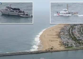 Desperate search underway for missing swimmer in Newport Beach