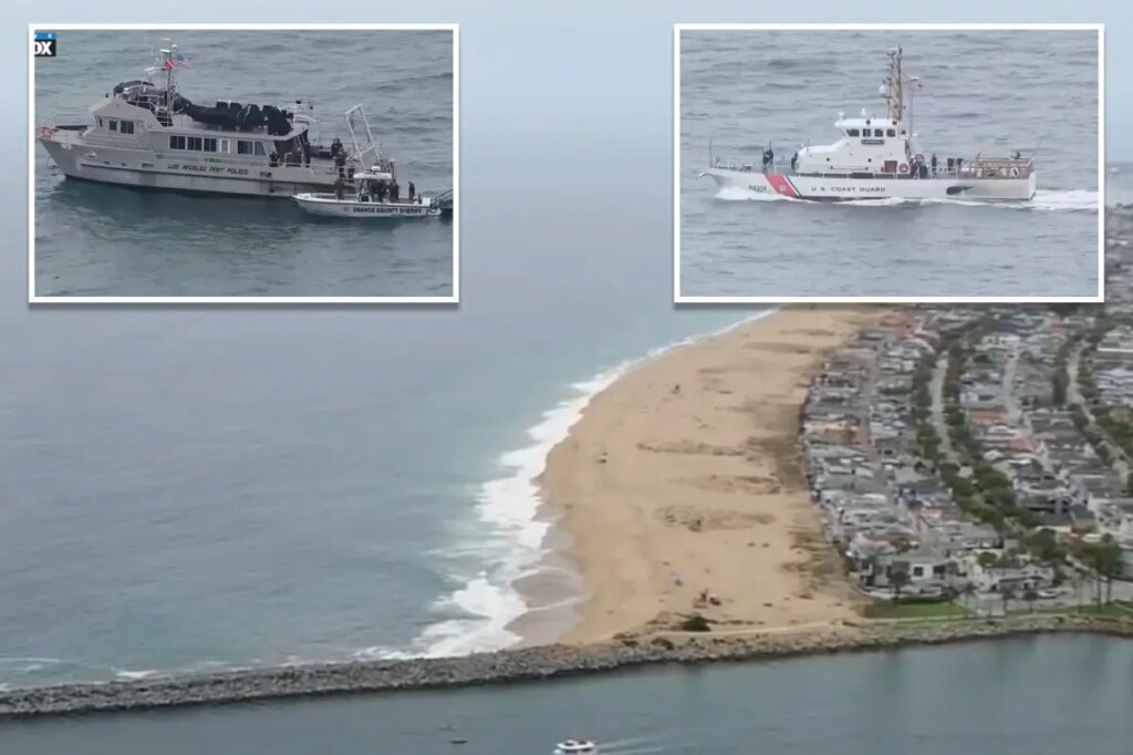 Desperate search underway for missing swimmer in Newport Beach