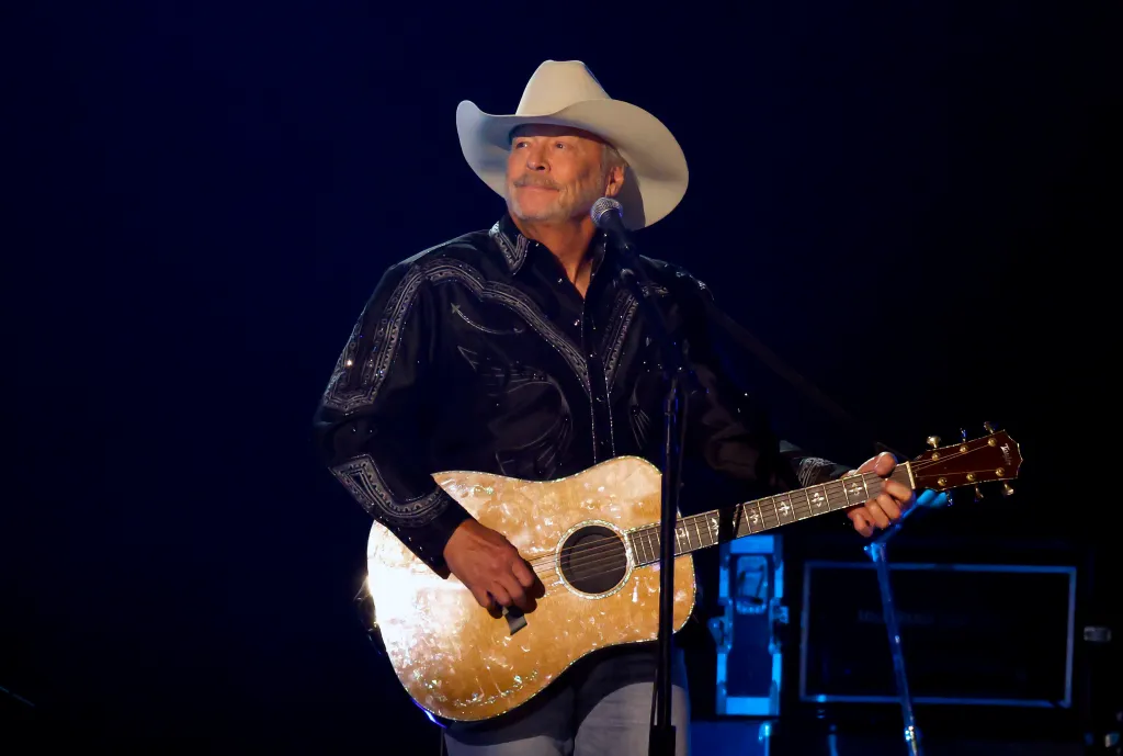 Alan Jackson performs onstage at the 60th Academy of Country Music Awards.