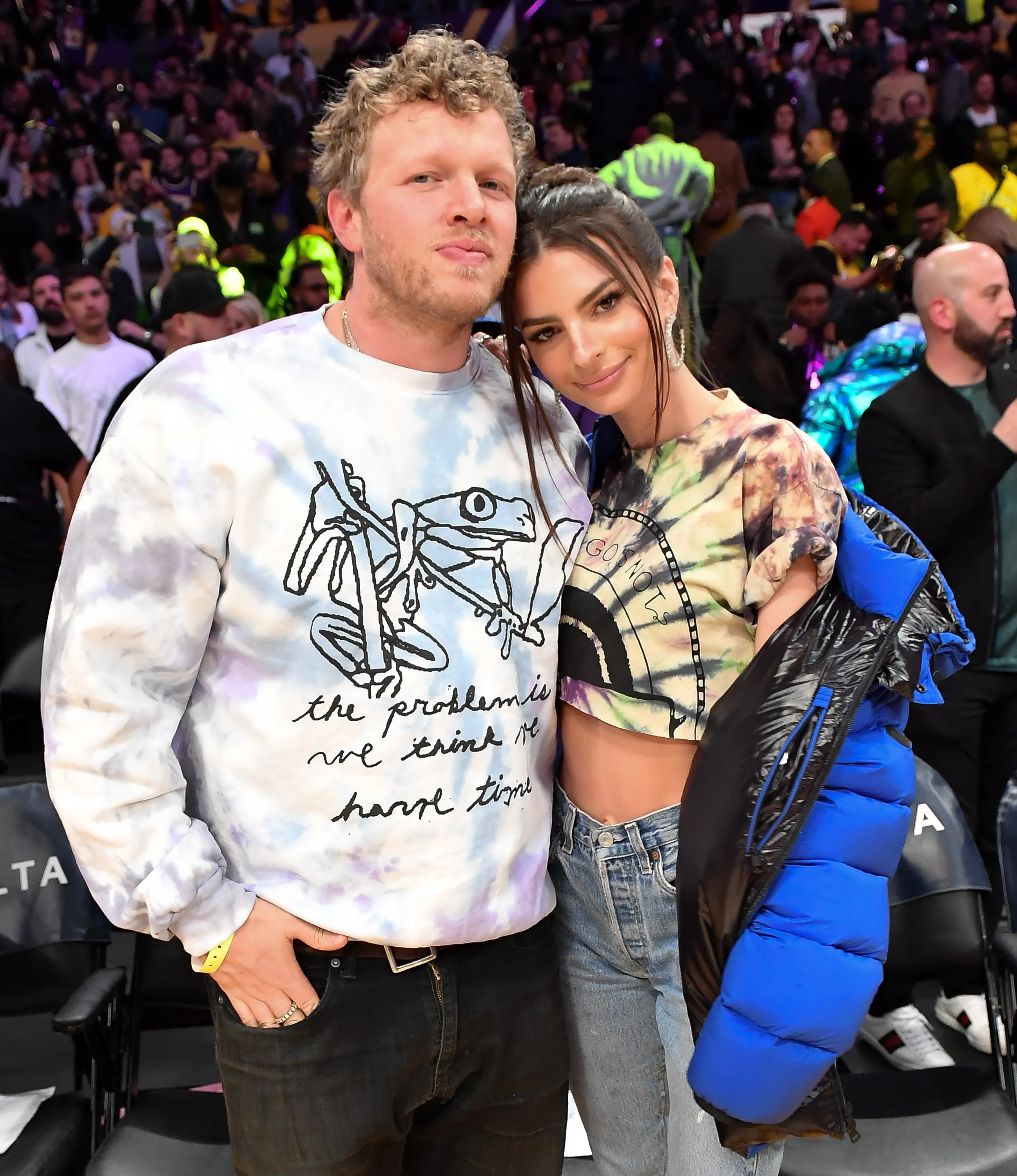Emily Ratajkowski and Sebastian Bear-McClard