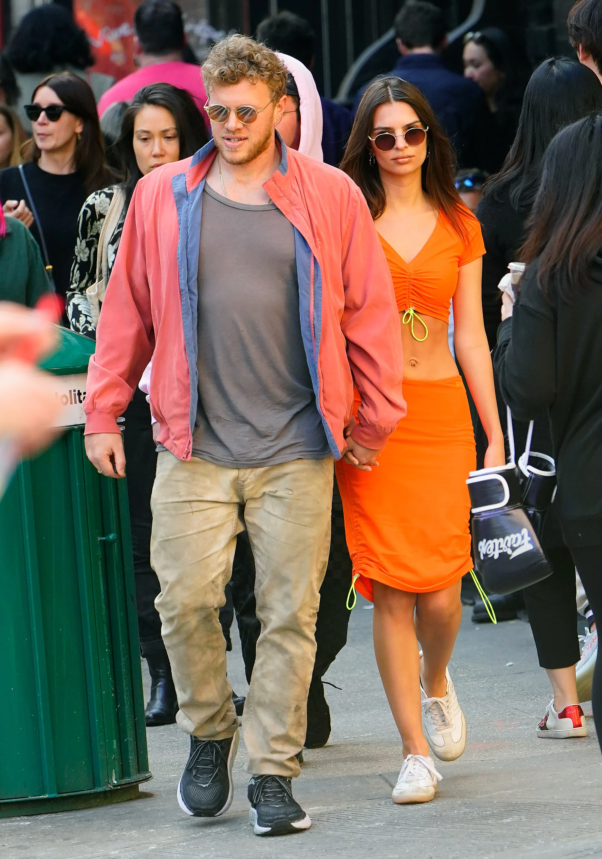 Emily Ratajkowski and Sebastian Bear-McClard in 2019