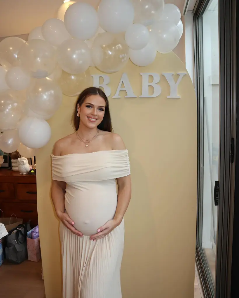 The new mum shared she felt ‘disappointed’ hosting her own, after her community didn’t step in to help.