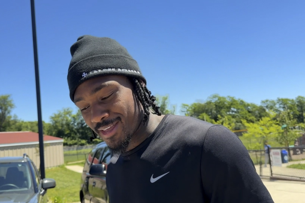 Stefon Diggs speaking publicly for the first time since his viral argument with Cardi B.