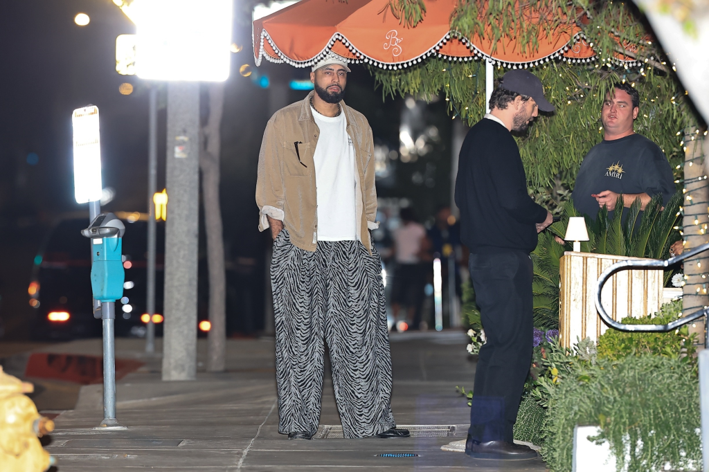 Ross Travis on a night out with friends.