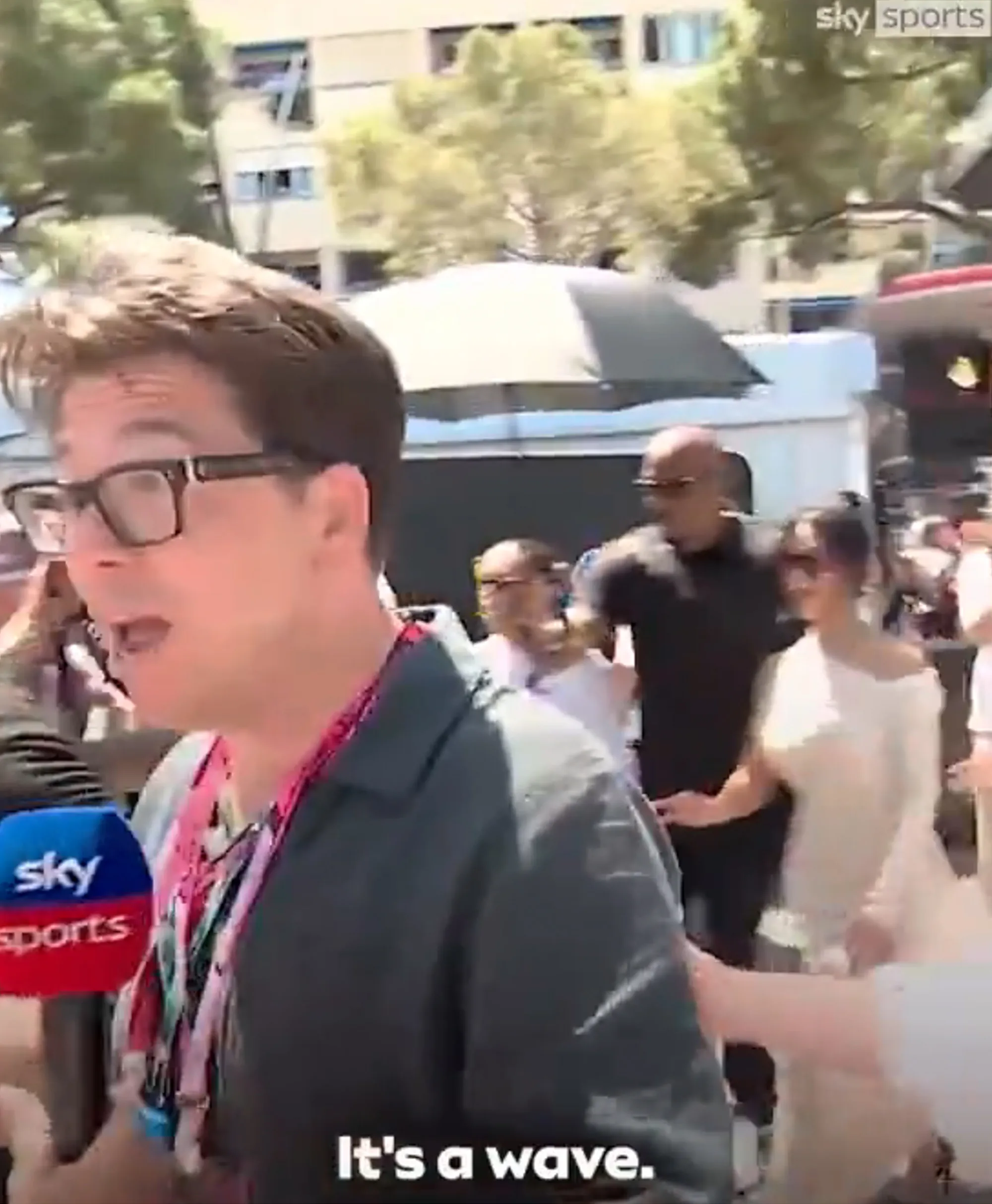 UK presenter Holly Willoughby and comedian Michael McIntyre at Monaco Grand Prix 2026