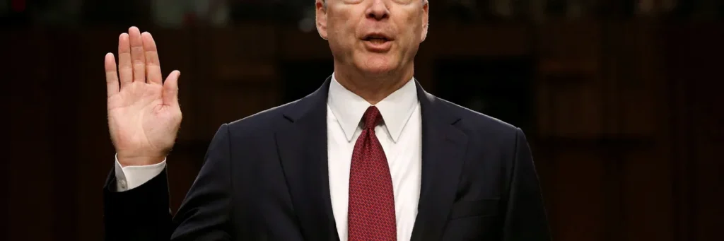 Republican congressional candidate under fire over false claims about James Comey