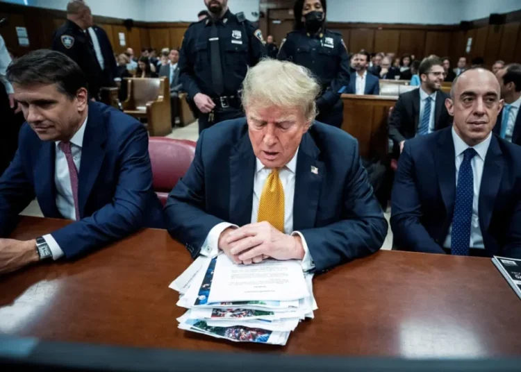 Trump lawyers pitch fit as he’s asked to prove ‘financial harm’ in libel claim: report