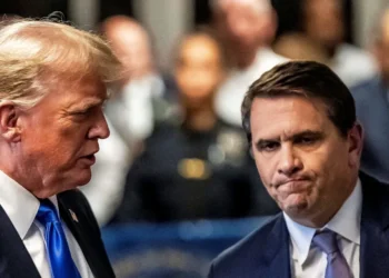 Republican forced out by Trump slaps back by siding with Dem in legal attack