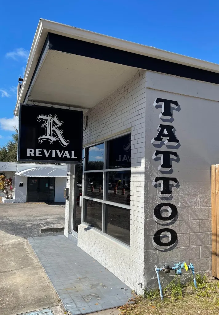 Revival Tattoo Collective announced it will not serve military or veterans at the shop in Largo, Florida.