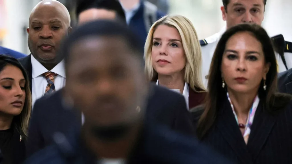 Pam Bondi blindsided the White House by sharing classified Epstein file binders: NYT