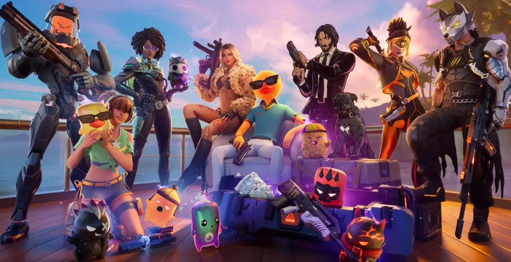 Fortnite Runners Wallpaper
