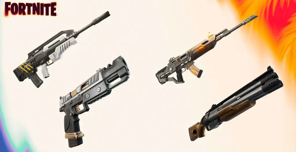 Fortnite Runners Weapons Art