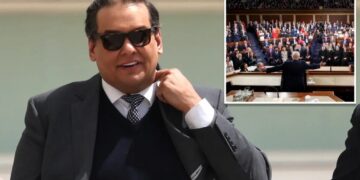 DOJ probing George Santos over insider trading after ex-rep’s alleged Kalshi bets on his own appearance at Trump address: report