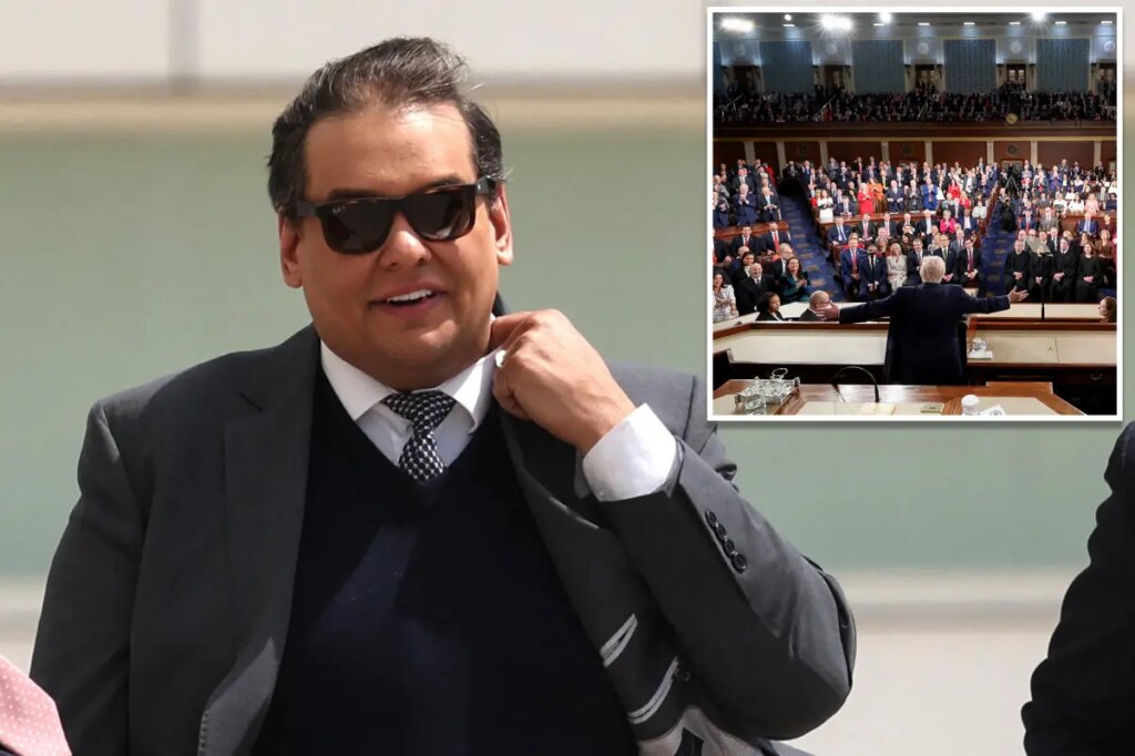 DOJ probing George Santos over insider trading after ex-rep’s alleged Kalshi bets on his own appearance at Trump address: report
