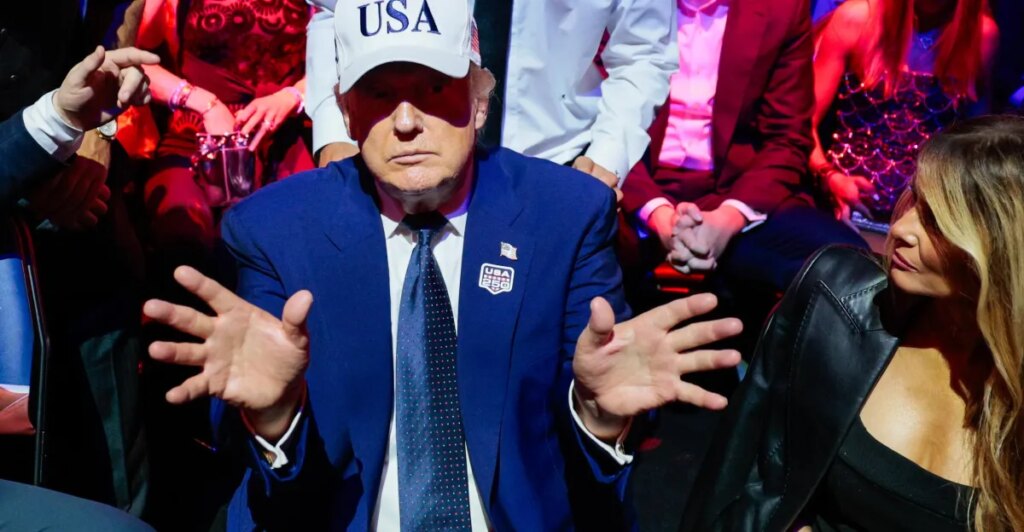 The MAGA stars freaked out by their own movement