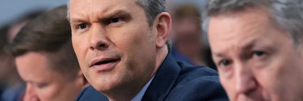 Critics pile on Pete Hegseth for praising Trump’s ‘strength’ during CBS News interview
