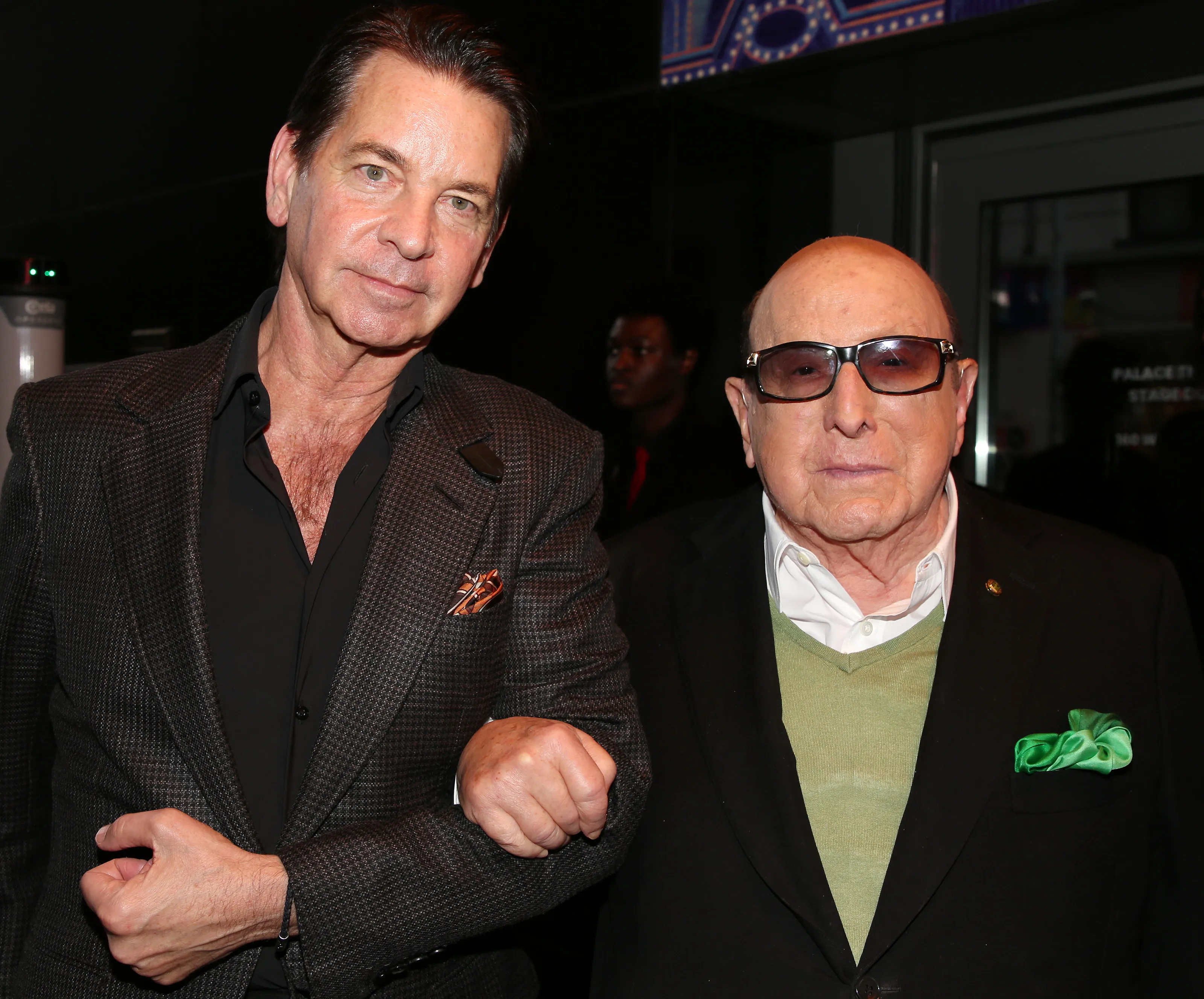 Greg Schriefer and Clive Davis
