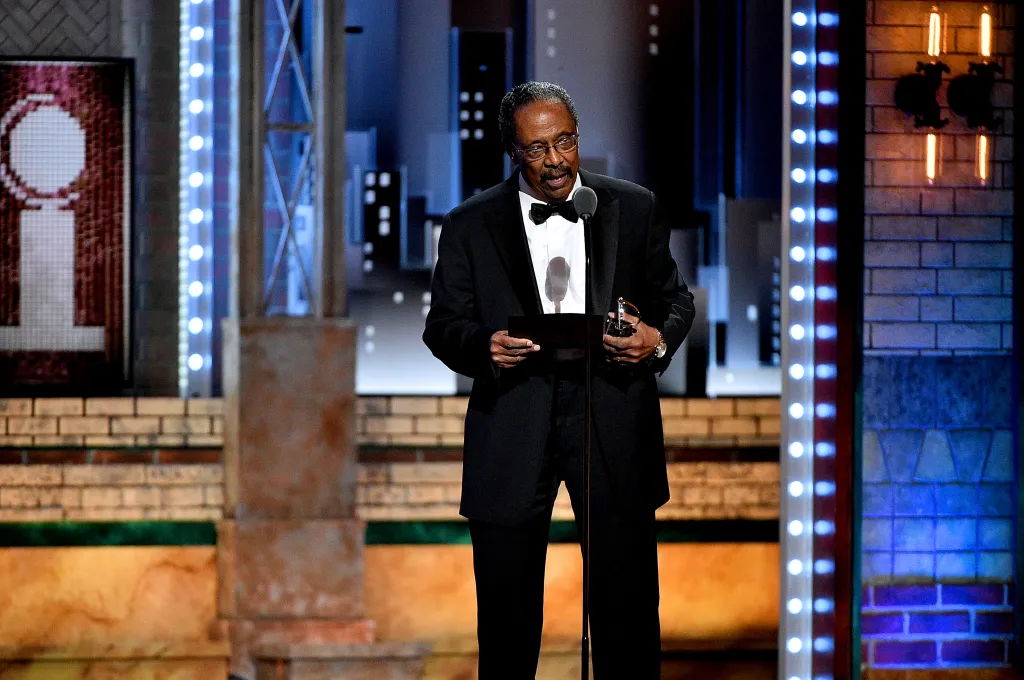 Harold Wheeler accepts a Special Tony Award for Lifetime Achievement in the Theatre.