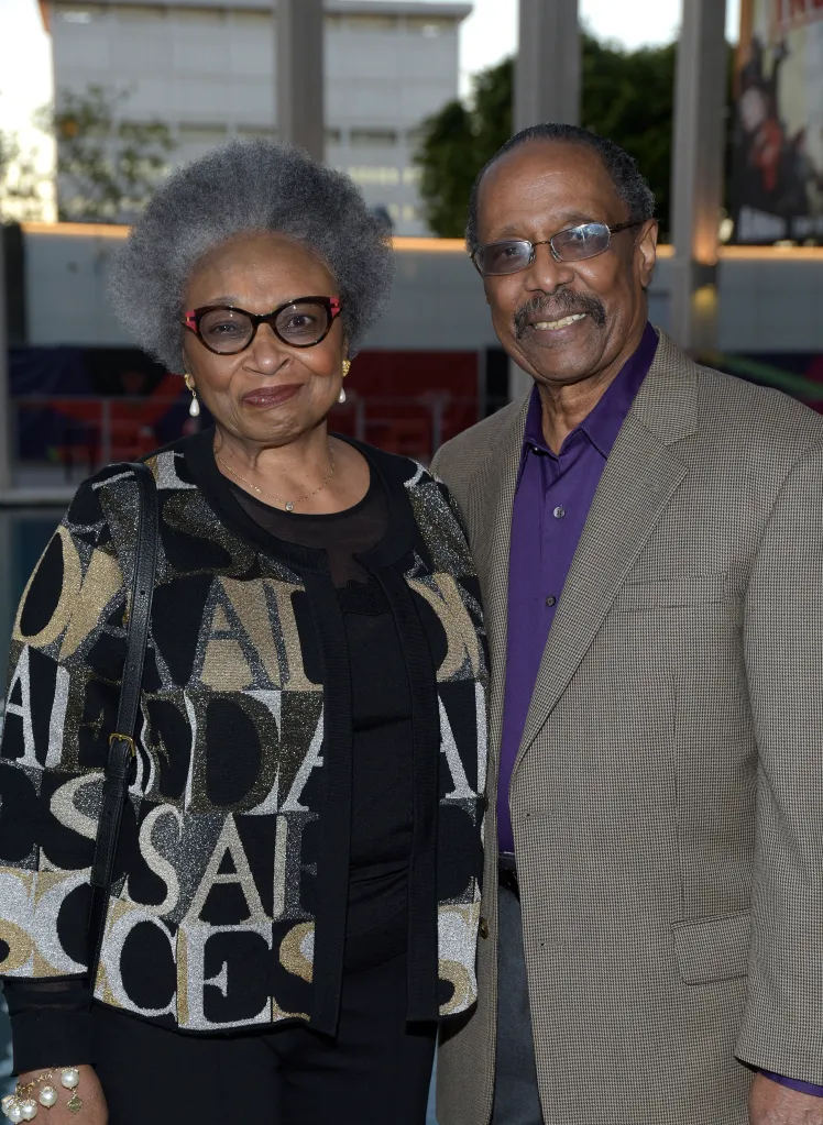 Hattie Winston and Harold Wheeler attend the opening night of 