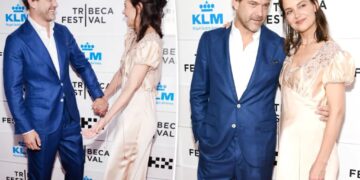 Joshua Jackson gushes over ‘precious’ relationship with Katie Holmes as they hold hands on red carpet