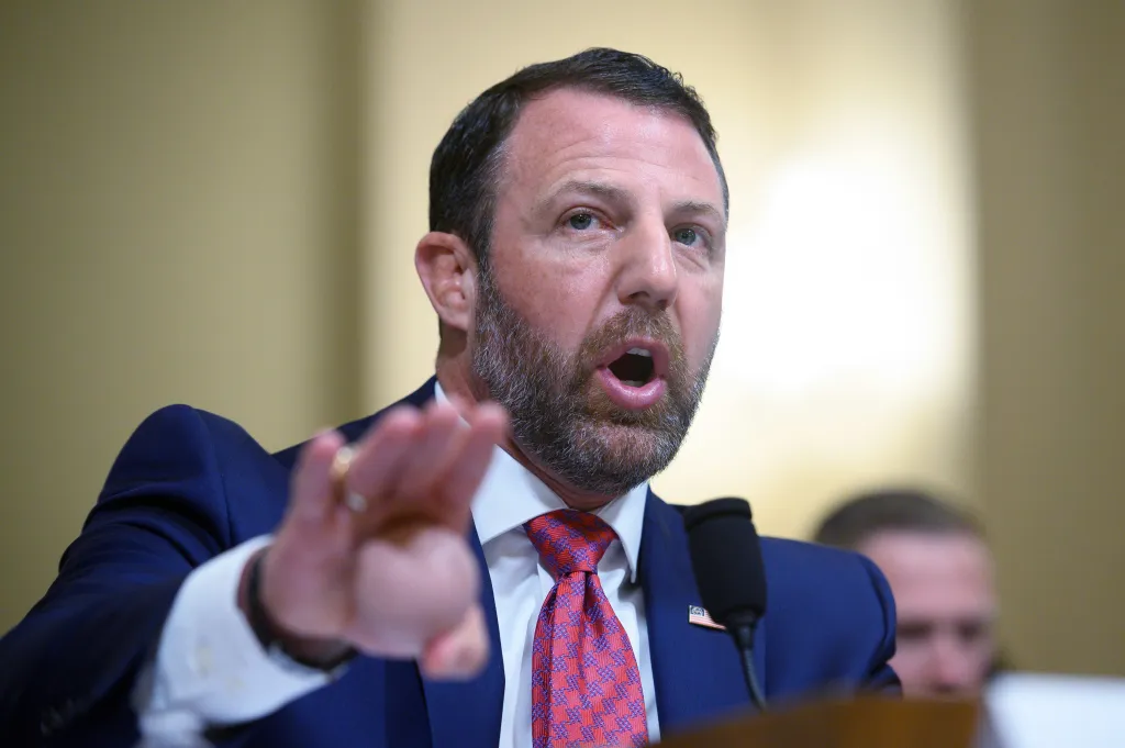 Homeland Security Secretary Markwayne Mullin testifies before the House Committee on Homeland Security during a hearing on the Fiscal 2027 budget request for the Department of Homeland Security, in Washington, Wednesday, June 3, 2026.