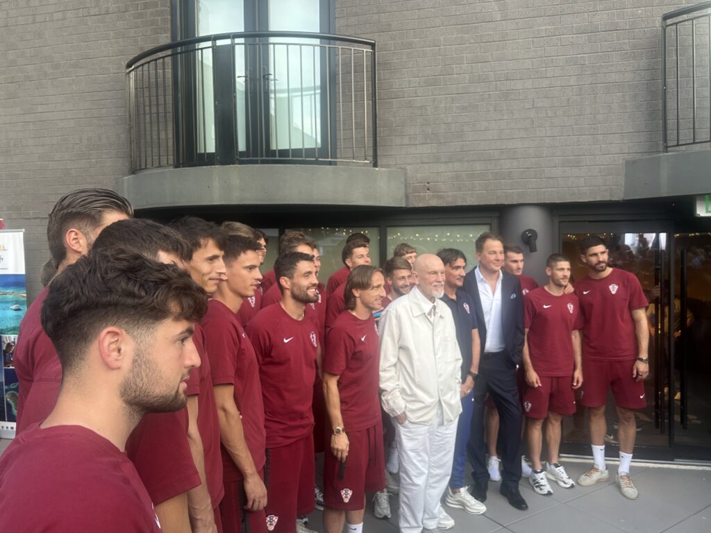 Inside the Croatian government’s World Cup event with John Malkovich and Luka Modrić